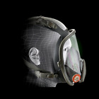 Mmm6800 0051138541460 Full Fpiece Reusable Respirator Each Black Gray