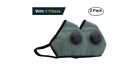 2 Pynogeez Anti Dust Mouth Filter Mask Pack Valve 670534117057