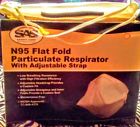 8617a 2343 Sas Safety Flat Fold Particulate Respirator Face Dust Masks Ez