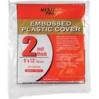 387 Dynamic Mil Embossed Plastic Drop Cloth Flat Pack 652270003870
