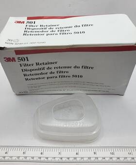 0194e 3m Box Of 20 501 Filter Retainer Pack