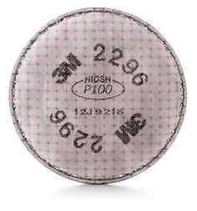 2296 3m 051131171713 P100 Advanced Respirator Filter 1 Pair Helps Protect Against Oil And