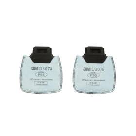 3m 051131278134 Secure Click Particulate Filter P95 With Nuisance Level Organic Vapor/acid Ga