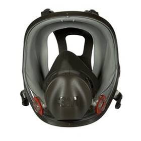 142-6800 3m Safety Reusable Full Face Mask Respirator Grey Medium