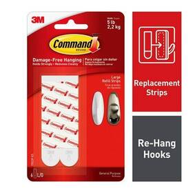 7100065982 3m 17023p-es - Command Large Refill Strips 6ea