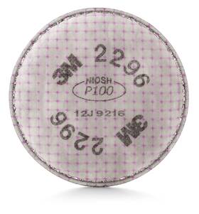 17171 3m P100 Advanced Particulate 2296 Filters Pack Of 2