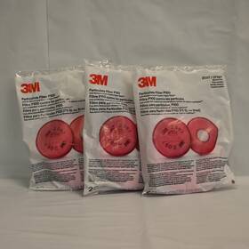 2097p1 3m 2097 Niosh P100 Particulate Odor Filter With Organic Vapor 3-pair