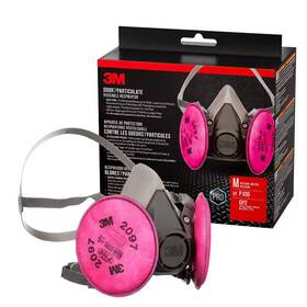 P100 3m 313045126148 6297 Mold And Lead Paint Removal Reusable Respirator