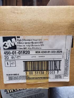 405-01-01 3m Powerflow High Efficiency He Sp3 Particulate Filters 13 Avalable