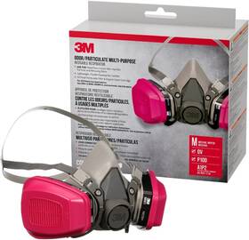65021 3m 445010475487 P100/ov Odor/particulate Multi-purpose Reusable Respirator Medium Size