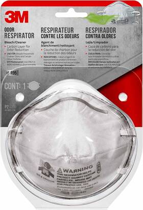 8246 3m 445021792764 R95 Odor Respirator 1 Pack Niosh-approved Carbon Layer For R