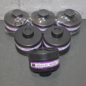 453-01-01r06 3m Expired 03/2019 - 6 Breathe Easy Respirator Cartridges 453-01-01