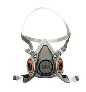 50051131070269 3m 50051131070023 Half Face Piece Respirators 6000 Series Reusable