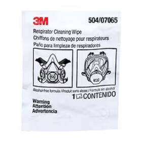 50051131070658 3m 504 Alcohol-free Respirator Cleaning Wipes Pack Of 100