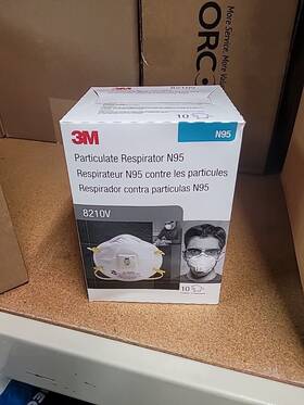 5113147115 3m Particulate Respirator 8210v N95 10 Ea/carton Free Shipping