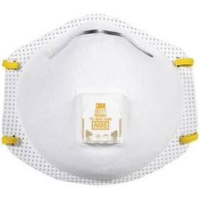 51141904733 3m 8511 N95 Particulate Respirator With Cool-flow Valve 331561