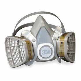 5306 3m Disposable Half Face Respirator Facepiece Mask Multi Gas Protection Large