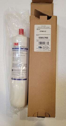 Cfs8112 3m 5581705 Water Filter Series 8000 Part # Filtration Open