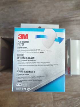 5p71p6 3m P95 Filter For 501 Retainer And 6001 Cartridges 30 Count