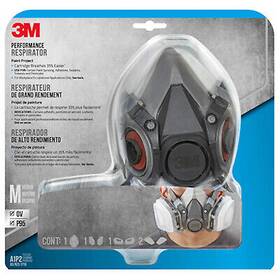 6211p1-dc 3m Half-mask Organic Vapor/p95 Respirator Assembly Medium -6211p1-dc