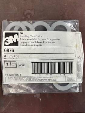 6876 3m Breathing Tube Gasket Respirator New