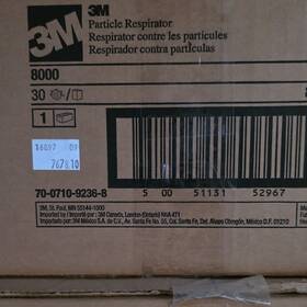 70-0710-9236-8 3m 8000 Particle Respirator Half Mask Box Of 30 Mpn