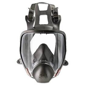 7000002030 3m Full Facepiece Respirator 6000 Series Medium With Bayonet Connection Type