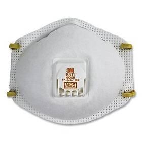 7000002056 3m N95 Particulate Respirator Half Facepiece Two Fixed Straps Reg