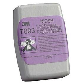 7000002154 3m Particulate Filter 7093 P100 Oil And Non-oil Particles Magenta