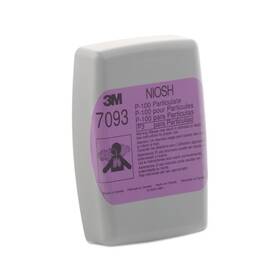 7000002155 3m Particulate Filter 7093b P100 Oil And Non-oil Particles Magenta - 1 Per Ca