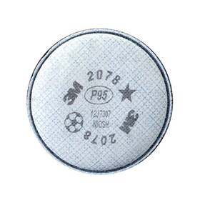 7000052066 3m 2000 Series Particulate Filter P95 Organic Vapors/acid Gases White