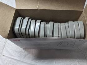 7100211073 3m 20pc Facepiece Filter Retainers White