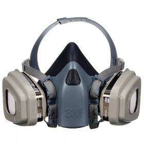 7100308559 3m Cmfrt Reusable Respirator 7513p1-dc Ov/p95 Lg - Pack Of 4