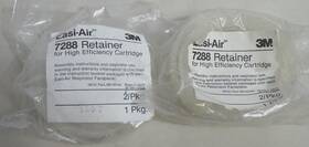 7288 3m Easi-air Retainer For High Efficiency Cartridge Lot Of 2