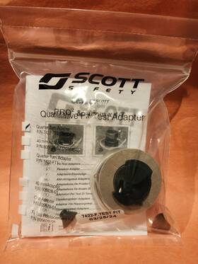 7422-ft2 3m Scott 2016458 Quarter Turn Fit Test Adapter Kit