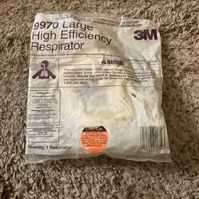 9970 3m Large High Efficiency Respirator