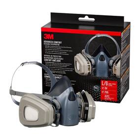 B0009jnf1i 3m Professional Half Mask Respirator Ov P95 Cool Flow Valve Reusable Large