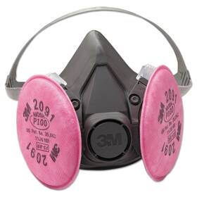 B002dl67la 3m 6391 Half Facepiece Respirator 6000 Series Reusable