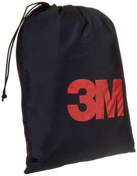 B076hbmz3t 3m Reusable Nylon Respirator Storage Bag Ff-400-25 Black For 6000/7000 Series