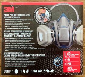 6311p1-dc-ps 3m Company P95 Respirator L For Paint Pesticide Adhesives Solvents Sealants Free Ship
