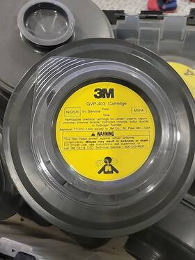 Gvp-403 3m New Old Stock Papr Filter Cartridge