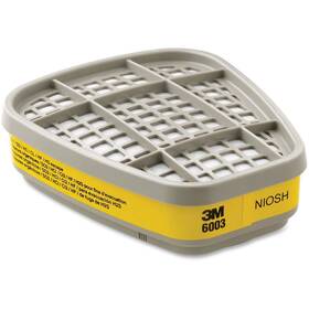 Mmm6003 3m Organic Vapor/acid Gas Cartridge Gray/yellow 6003
