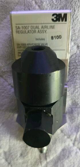 Pre-owned3m 3m Sa-1007 High Pressure Dual Airline Air Regulating Valve Assembly New