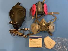S7501 3m 6001 Respirator Half Mask Face Piece Gas Goggles 5n11 Filters