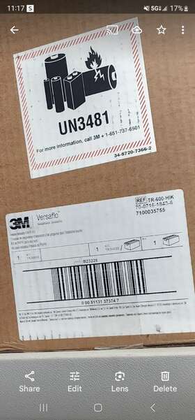 Tr600hik 3m Versaflo Heavy Industry Papr Kit -