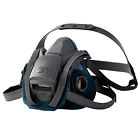 3m6502qlm-ea Rugged Comfort Half Mask With Quick Latch Medium Each