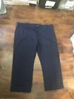 416ut80 Workrite Fr Navy Double Knee Work Pants Size 883392466865