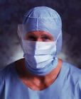 875392 42321 Molnlycke Barrier Surgical Mask With Eye Shield Ties Blue One