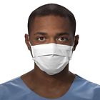 0360001 47090 Procedure Mask Pleated Ear Loops White Masks Box 036000470901