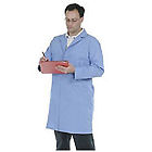 473-s Superior Surgical Unisex Microstatic Esd Lab Coat Small Blue Lot